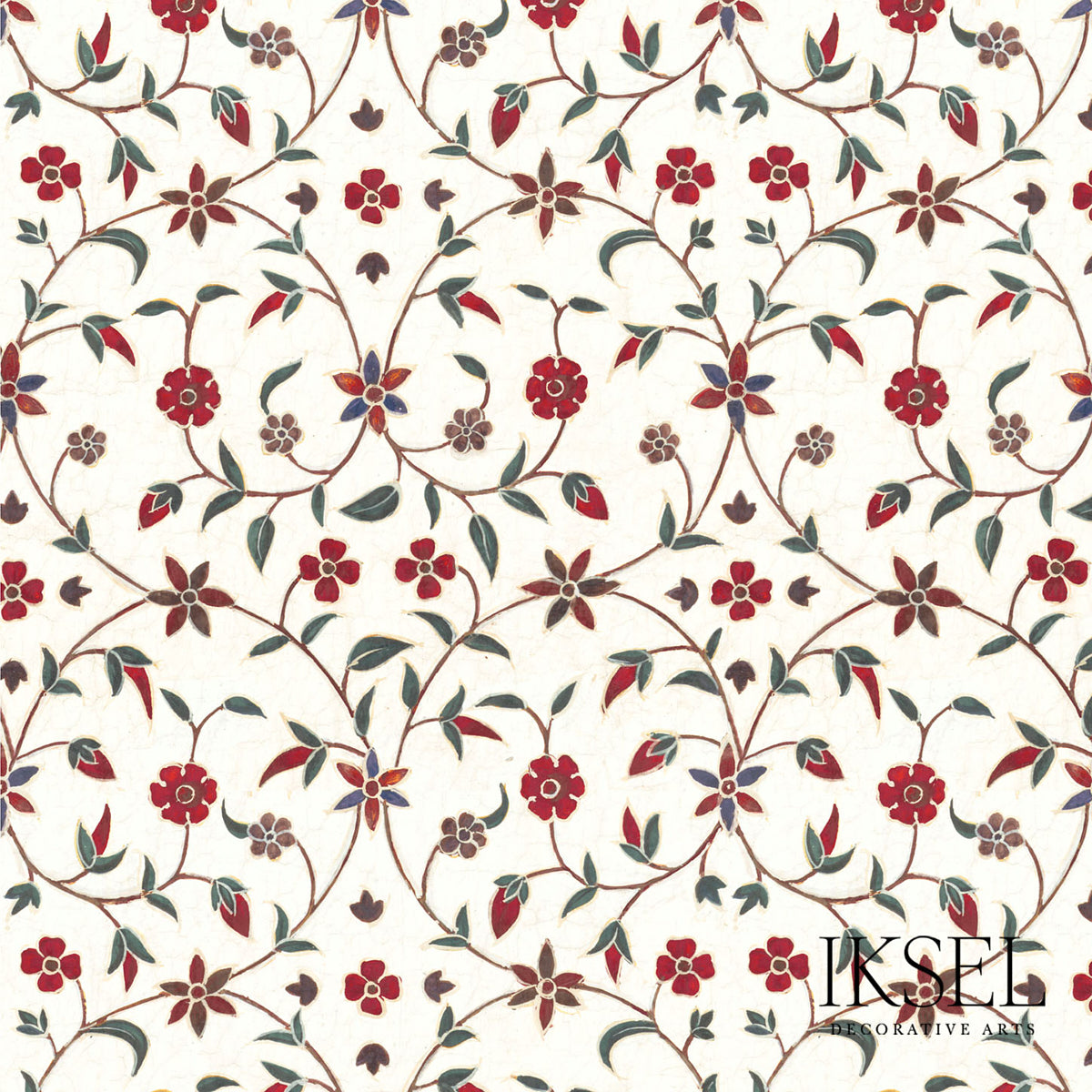 Schumacher RW303CS01 INDIAN ARABESQUE in ORIGINAL Wallpaper 