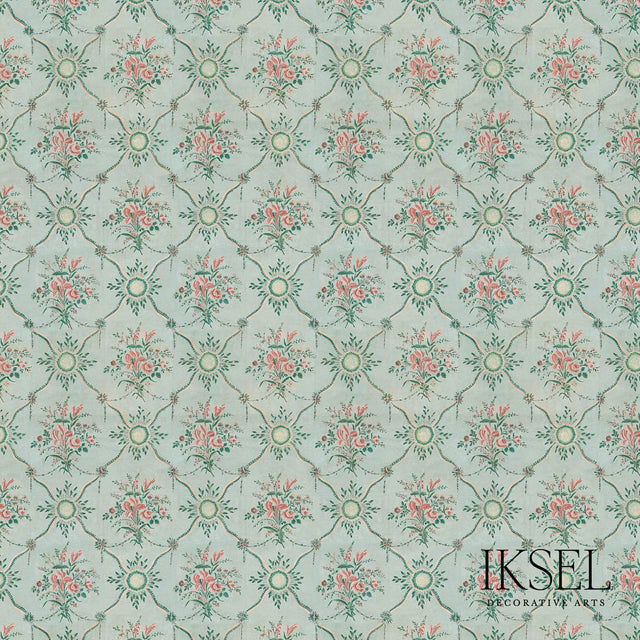 Schumacher RW414CS01 LOUIS XVI BOUQUET in ORIGINAL Wallpaper