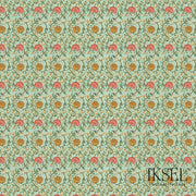 Schumacher RW535CR23 SHIRAZ in TEA GREEN Wallpaper - IKSEL
