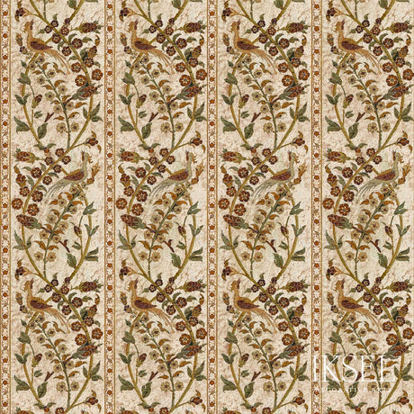 Schumacher RW537CR62-255-S ALEPPO STRIPE in AUTUMN Wallpaper