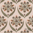 Schumacher RW538CB52-300 CALLIGRAPHY FLOWER in PASHMINA ROSE