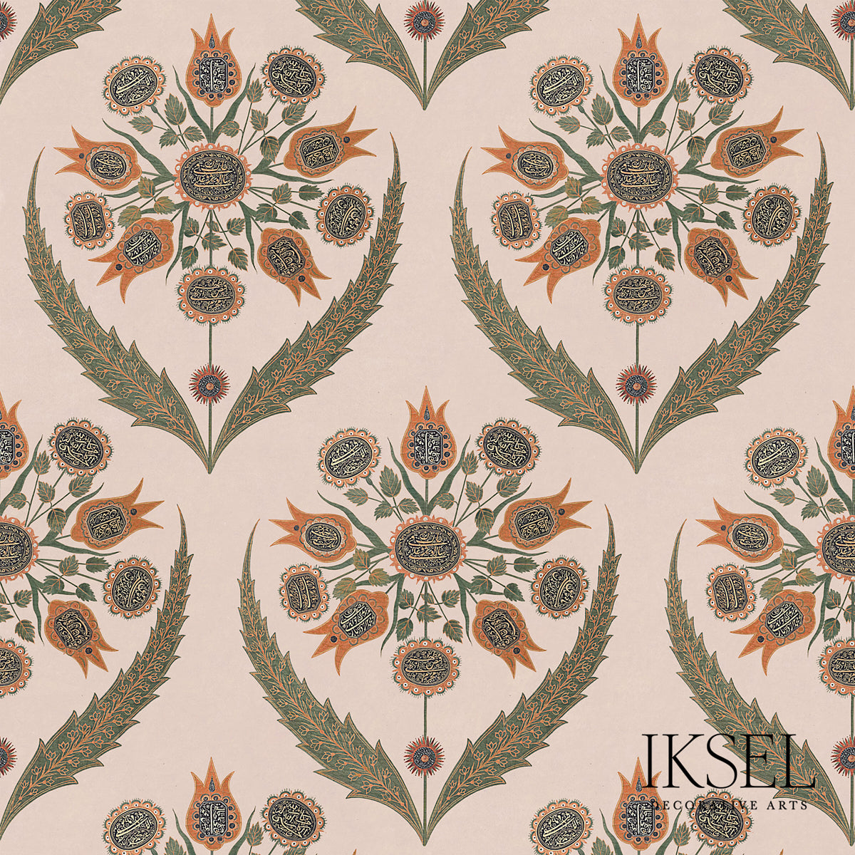 Schumacher RW538CB52-255-N CALLIGRAPHY FLOWER in PASHMINA RO – Eades ...