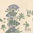 Schumacher RW609CR41-255 JAPANESE FANS P in RICE-GREEN Wallp