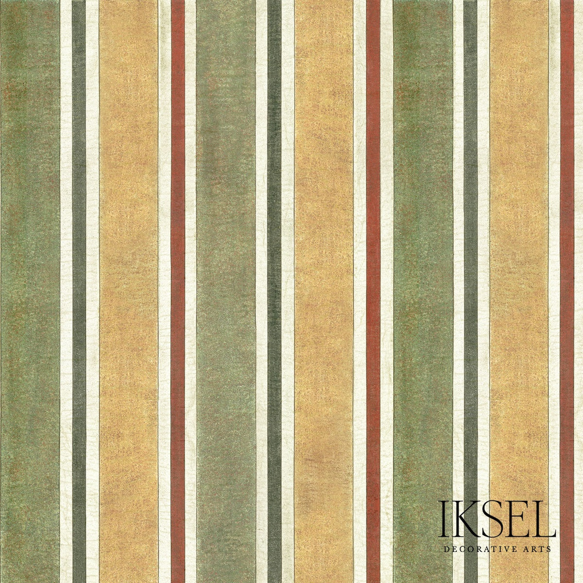 Schumacher RW713CS01-325-S KUBILAI'S STRIPE in ORIGINAL Wall