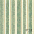 Schumacher RW713CS42-275 KUBILAI'S STRIPE in GREEN Wallpaper