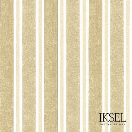 Schumacher RW713CS72-300 KUBILAI'S STRIPE in YELLOW Wallpape