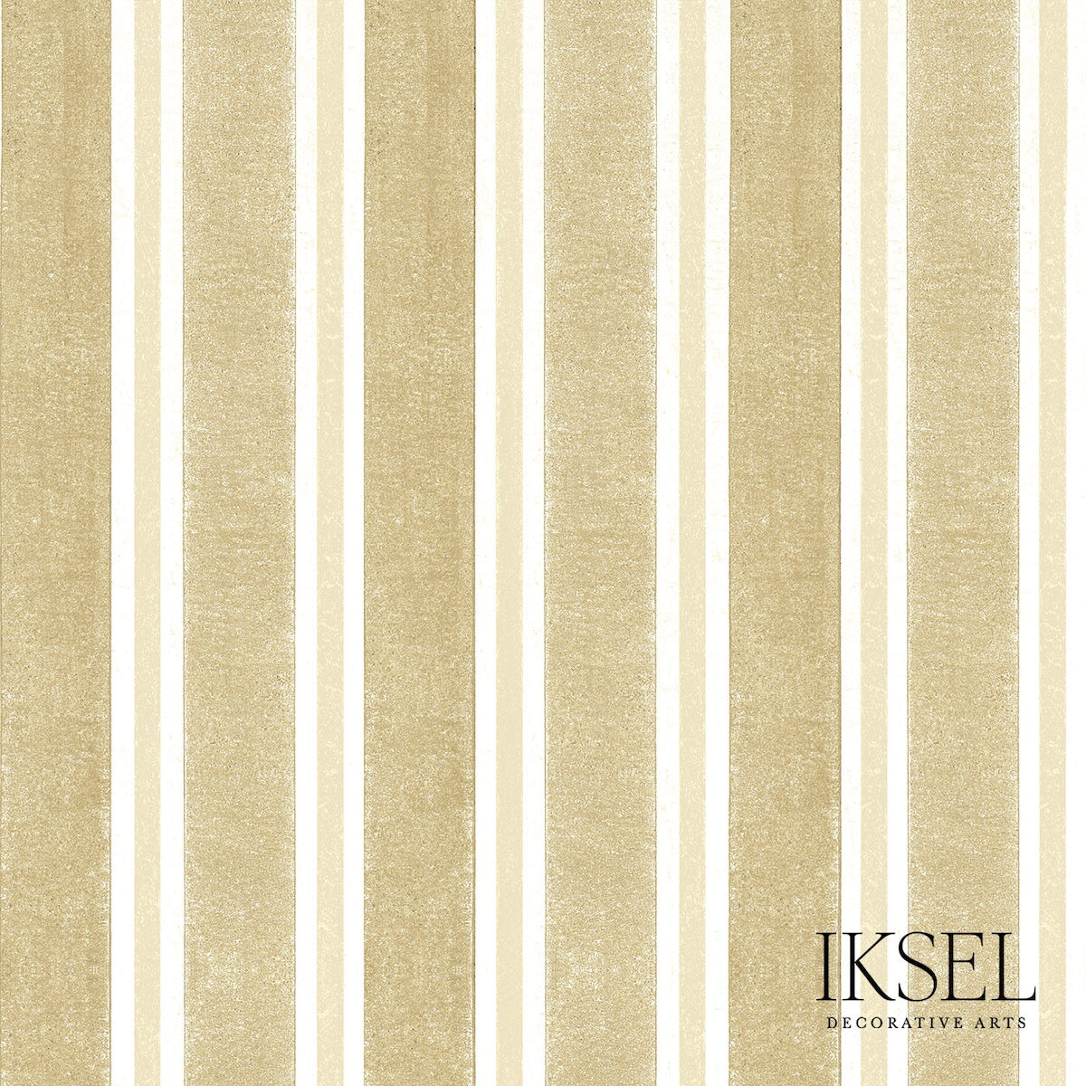 Schumacher RW713CS72-325-S KUBILAI'S STRIPE in YELLOW Wallpa
