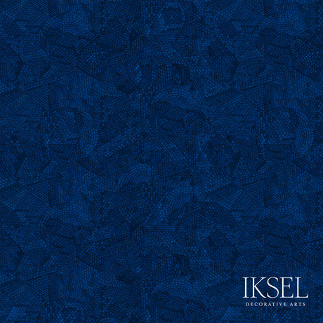 Schumacher RW802CR70 PALACE MOSAIC in MIDNIGHT Wallpaper - I