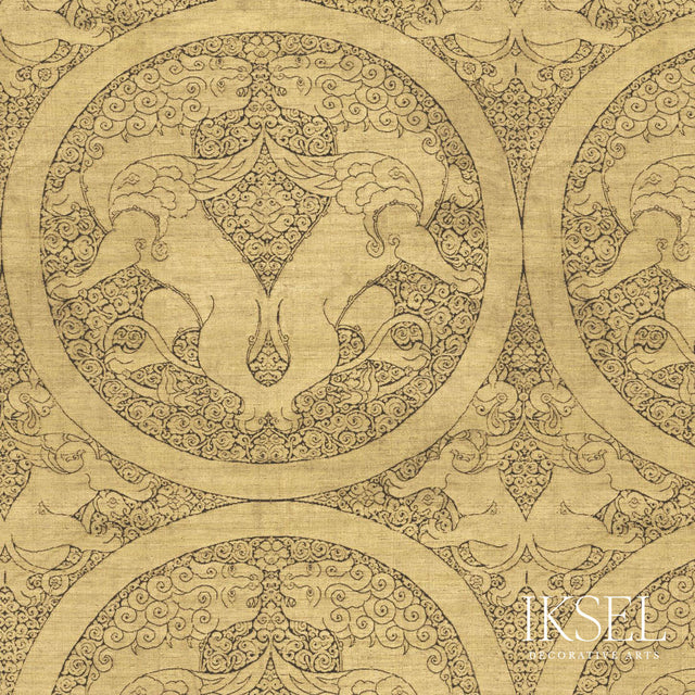 Schumacher RW902CS01-300 OGODEI LIONS in ORIGINAL Wallpaper 