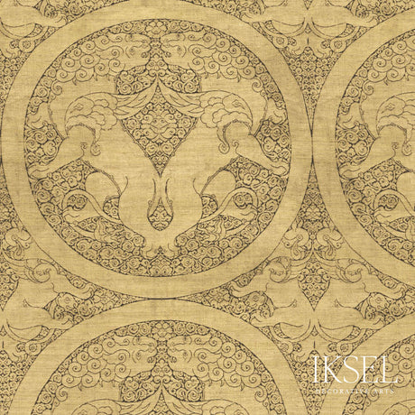 Schumacher RW902CS01-375 OGODEI LIONS in ORIGINAL Wallpaper 