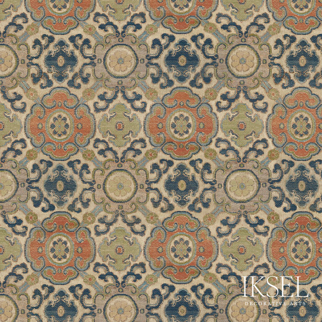 Schumacher RW910CS01-255 MANCHU MEDALLIONS in ORIGINAL Wallp