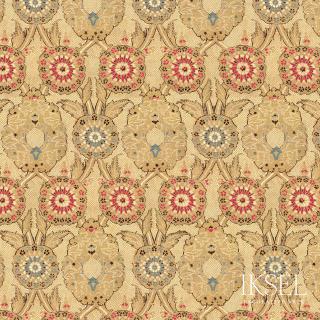 Schumacher RW915CS01-300 OTTOMAN TRACERY in ORIGINAL Wallpap