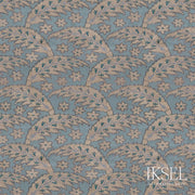 Schumacher RW917CR51-275-N SAZ LEAVES in NATTIER Wallpaper -