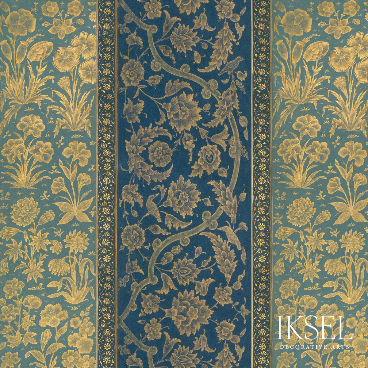 Schumacher RW922CS01-375 NUR JAHAN STRIPE in ORIGINAL Wallpa