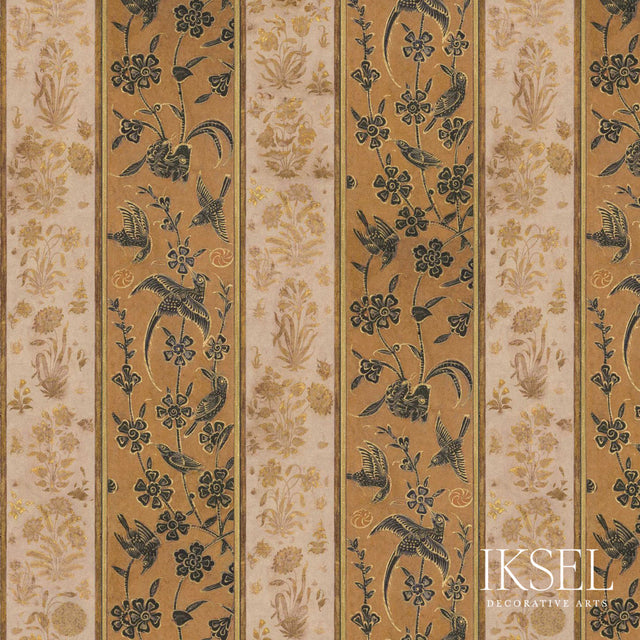 Schumacher RW923CS01-255-S DELHI STRIPE in ORIGINAL Wallpape