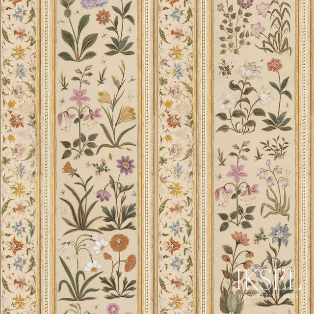 Schumacher RW924CS01-300 SHALIMAR STRIPE in ORIGINAL Wallpap