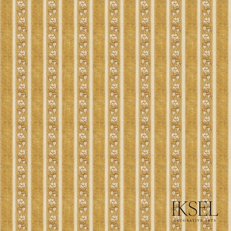 Schumacher RW928CR71-375-S SAFAVID GOLDEN STRIPE in GOLD Wal