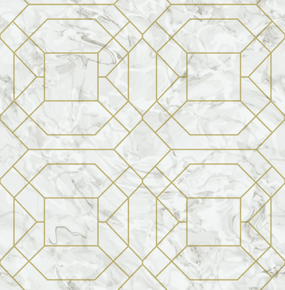 Rachel Zoe RZS4531 Gold Seraphina Peel & Stick Wallpaper