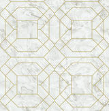 Rachel Zoe RZS4531 Gold Seraphina Peel & Stick Wallpaper