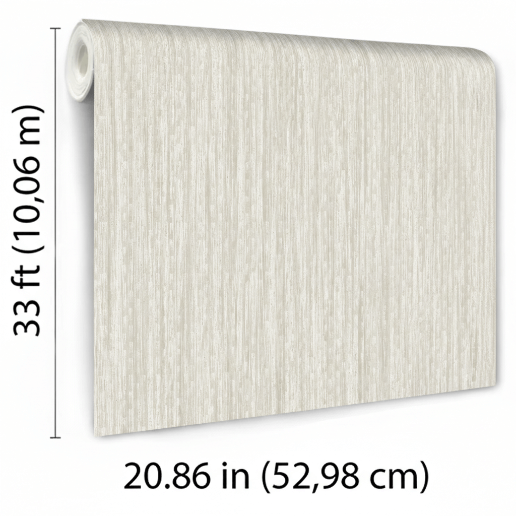 Veer Decor Artisan Reed Texture Cream Wallpaper VRVZ007-92