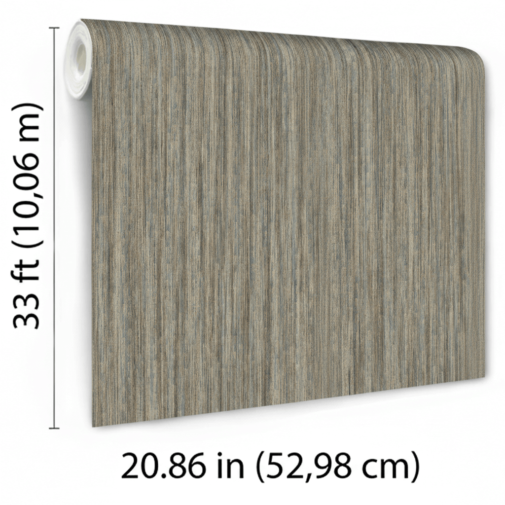 Veer Decor Artisan Reed Texture Taupe Wallpaper VRVZ008-92