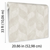 Veer Decor Harlow Geo White Wallpaper VRVZ400-92