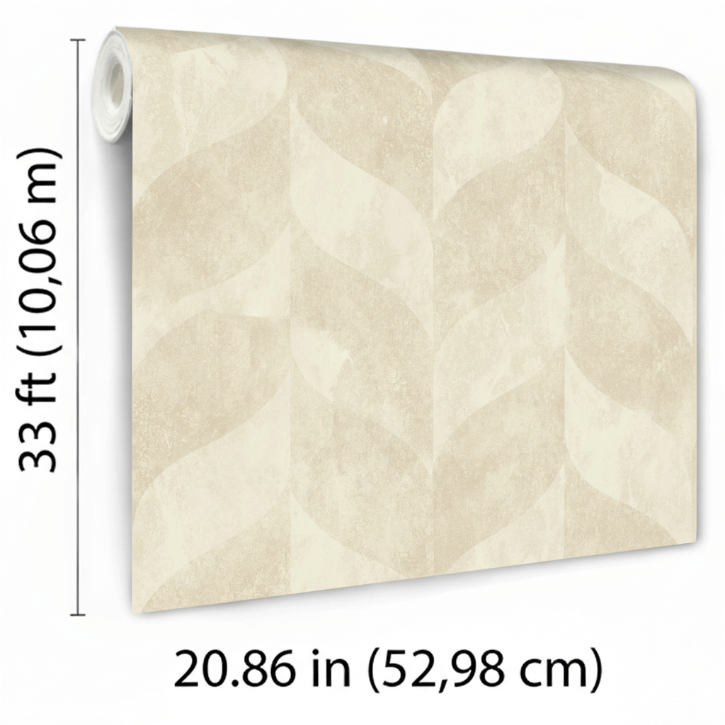 Veer Decor Harlow Geo Beige Wallpaper VRVZ407-92