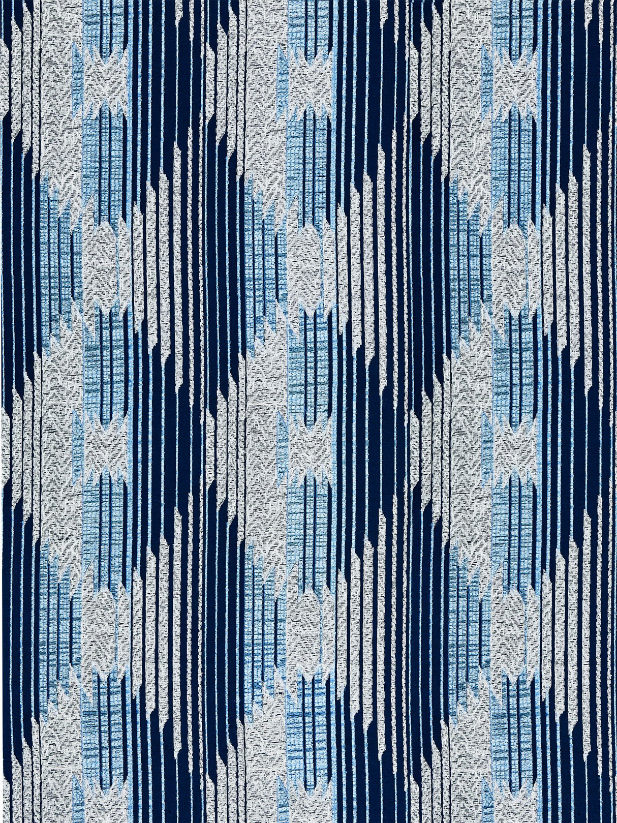 Scalamandre S7 0001ATTC OZONE BLUE TUNDAR BLANKET Fabric - Eade's Wallpaper