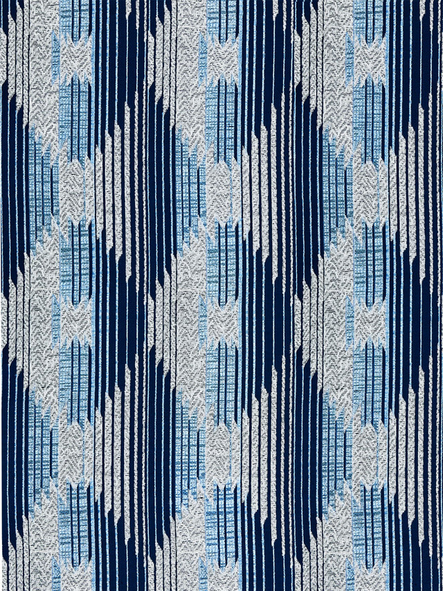 Scalamandre S7 0001ATTC OZONE BLUE TUNDAR BLANKET Fabric - Eade's Wallpaper