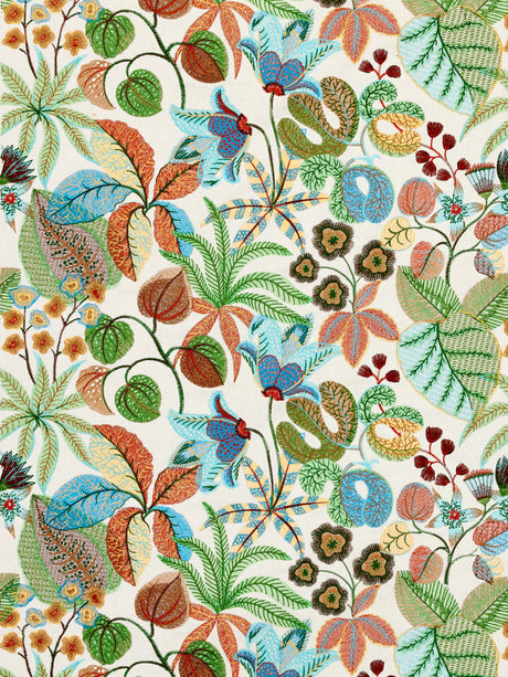Scalamandre S7 00025400 POTTING SOIL GREENHOUSE Fabric - Eade's Wallpaper