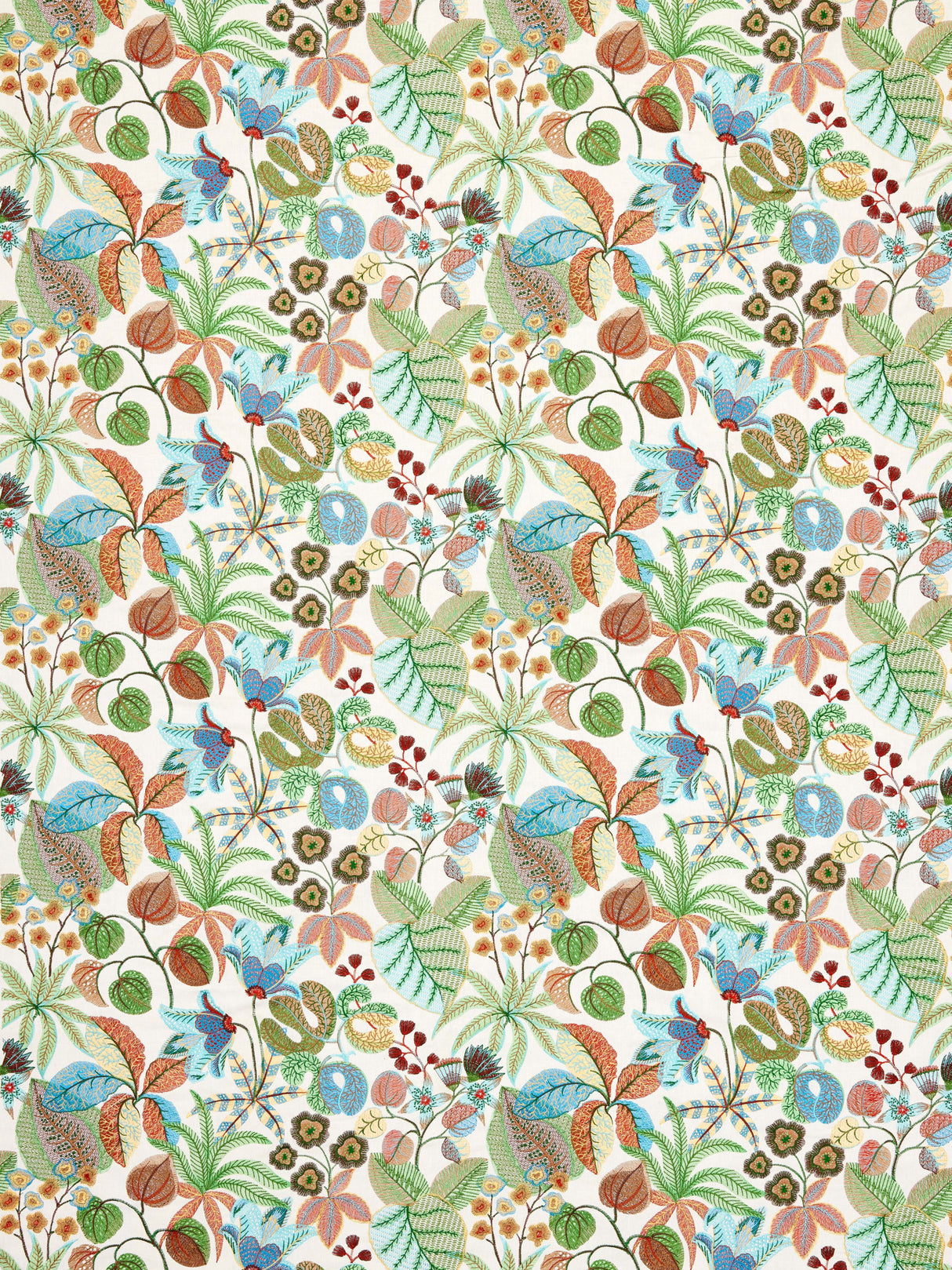 Scalamandre S7 00025400 POTTING SOIL GREENHOUSE Fabric - Eade's Wallpaper