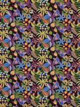 Scalamandre S7 00035400 NIGHT SHADE GREENHOUSE Fabric - Eade's Wallpaper