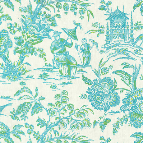 JF Fabrics 63-J6931 SAGWA Fabric - Eade's Wallpaper & Fabric