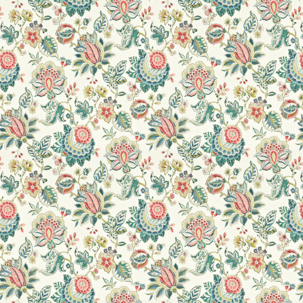 STOUT SAMA-1 SAMANTHA 1 SALMON Fabric - Eades Wallpaper & Fabric