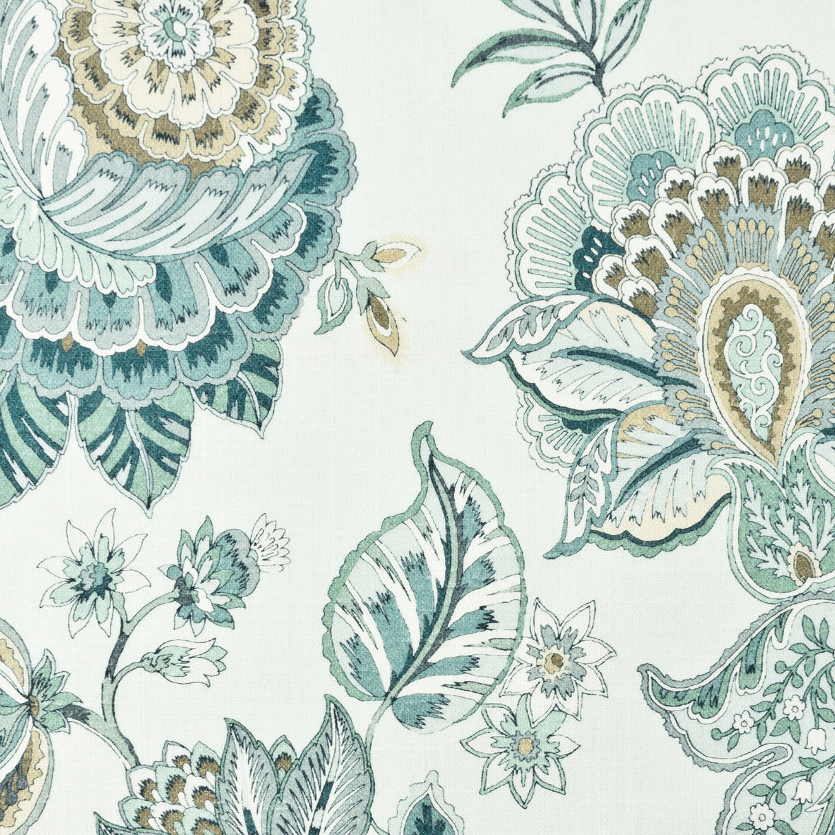 STOUT SAMA-3 SAMANTHA 3 SEAGLASS Fabric - Eades Wallpaper & Fabric