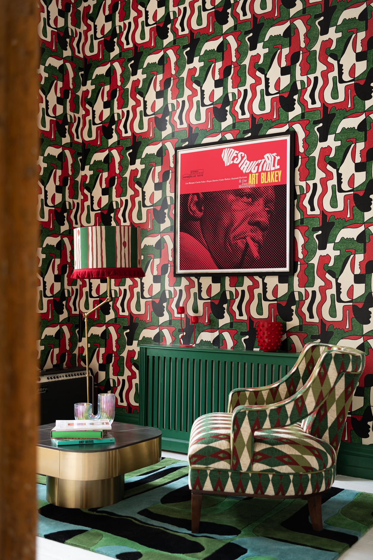 MindtheGap SAUDADE in Green - Wallpaper Collection 2025 - Jazz Live