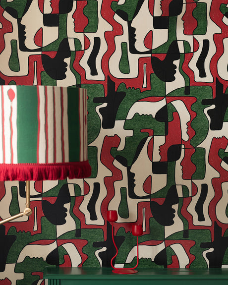 MindtheGap SAUDADE in Green - Wallpaper Collection 2025 - Jazz Live