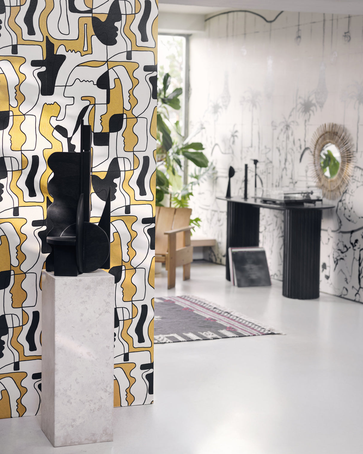 MindtheGap SAUDADE in Yellow - Wallpaper Collection 2025 - Jazz Live