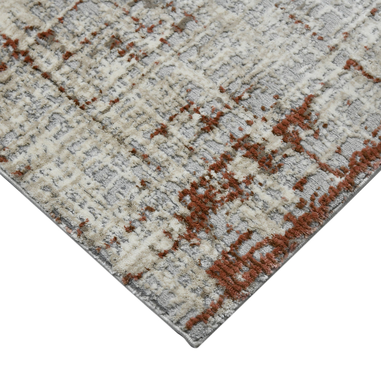 Amer Rugs SAV-6 Savannah Contemporary /Red Runner Rug, 2'8" X 10' Area Rug