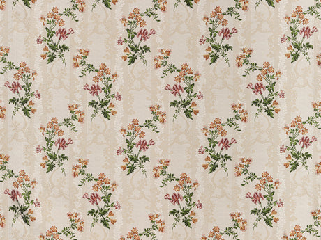 Scalamandre SB 00011735 OFF-WHITE SPOLINATO Fabric - Eade's Wallpaper