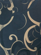 Scalamandre SB 00041059 MIDNIGHT CIMAROSA Fabric - Eade's Wallpaper