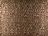 Scalamandre SB 00960343 MARRONE CACHEMIRE PERSIANO Fabric - Eade's Wallpaper