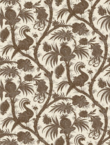 Scalamandre SCS3877 Java Balinese Peacock Scalamandre Self Adhesive Wallpaper