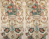Scalamandre SC 000116136M MULTICOLOR BAROQUE FLORAL CANVAS Fabric - Eade's Wallpaper