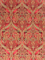 Scalamandre SC 000116316 REDS & PINK HIGHLAND FLING PRINTED VELVET Fabric - Eade's Wallpaper