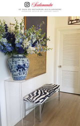 Scalamandre SC 000116366M BLACK ZEBRA Fabric - Eade's Wallpaper