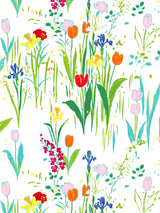 Scalamandre SC 000116547 WHITE GUERMANTES Fabric - Eade's Wallpaper