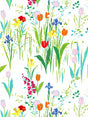 Scalamandre SC 000116547 WHITE GUERMANTES Fabric - Eade's Wallpaper