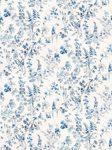 Scalamandre SC 000116552 CHINA BLUE NANJING Fabric - Eade's Wallpaper