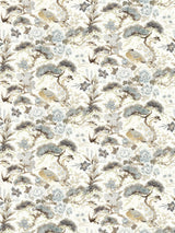 Scalamandre SC 000116601 PARCHMENT SHENYANG LINEN PRINT Fabric - Eade's Wallpaper